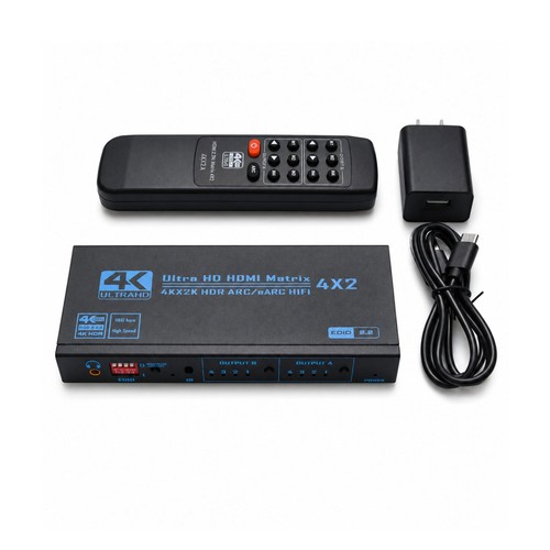 Black 60hz hdmi matrix - 60hz,