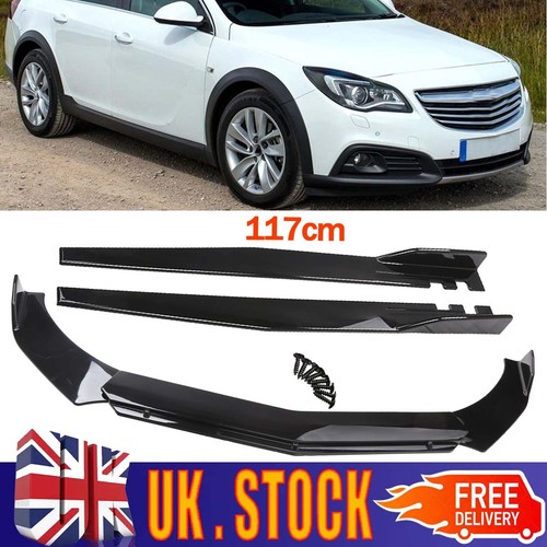 Glossy front bumper lip - bumper,