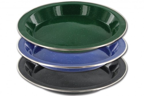 Highlander deluxe enamel plate - deluxe,