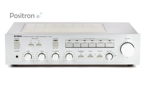 Yamaha 500 amplifier silver - amplifier,