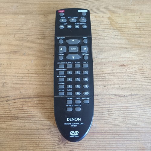 Denon dvd control remote - denon,