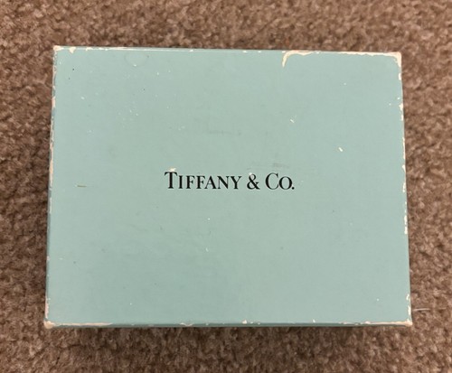 Empty tiffany box with - box, pouch