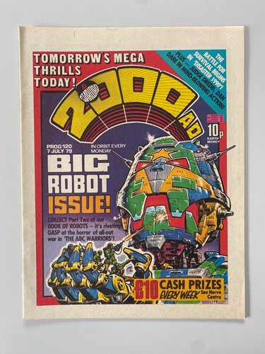 2000ad comic prog 120 - prog, 7th