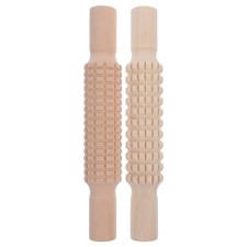  2 Pcs Textured Rolling Pins