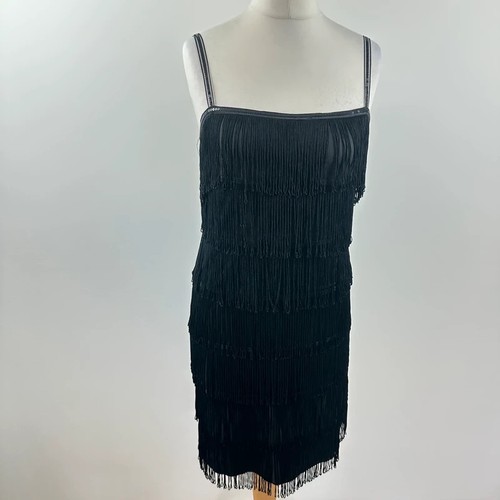Goddiva fringe dress size - , 12