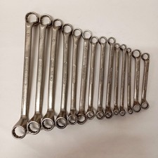 14x GEDORE Ring Spanners Small