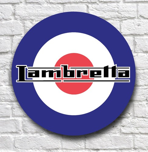 Lambretta wall plaque sign mod - wall,
