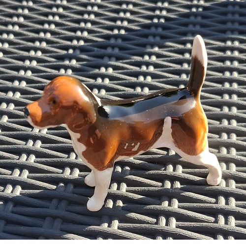 Beswick brown white - white, black