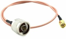 N Type Male To SMA Male RG316 RF Coaxial Cable Wire 20cm to 200cm UK Seller 
