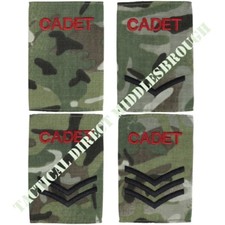 BRITISH ARMY Cadet Rank Slide