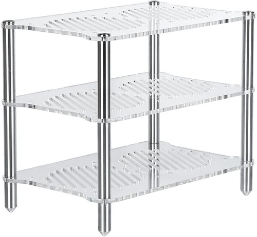 Acrylic amplifier rack cooling - rack,