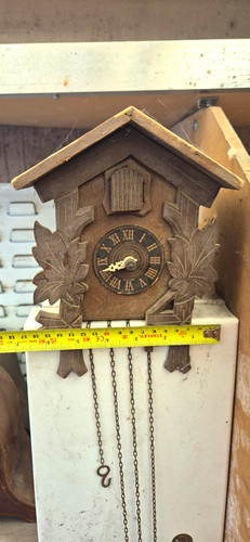 Black forest wooden cuckoo - wooden,