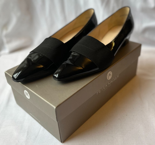 Peter kaiser black patent - black,