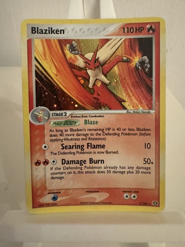 Blaziken 106 emerald - emerald,