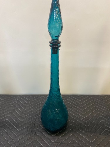 Italian wave genie - bottle, teal
