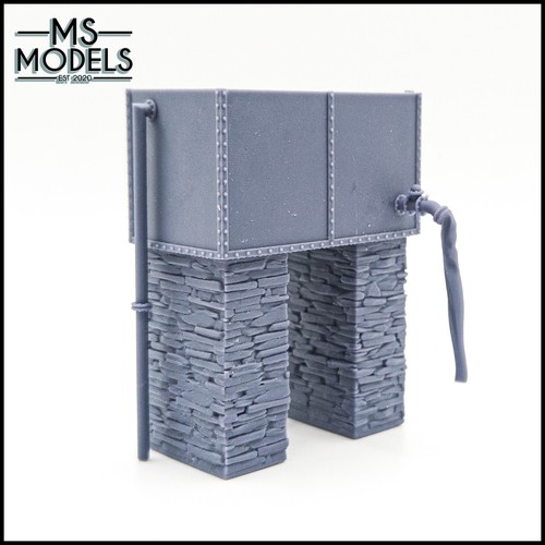 Slate built narrow gauge - slate, water