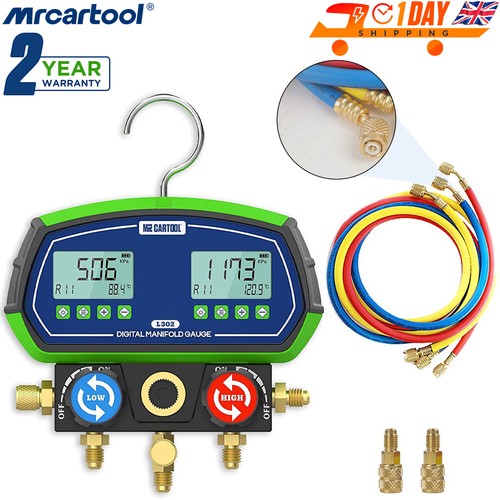 Digital manifold gauge - gauge, hvac