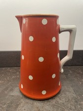 Red Polka Dot Jug 1900- 1930