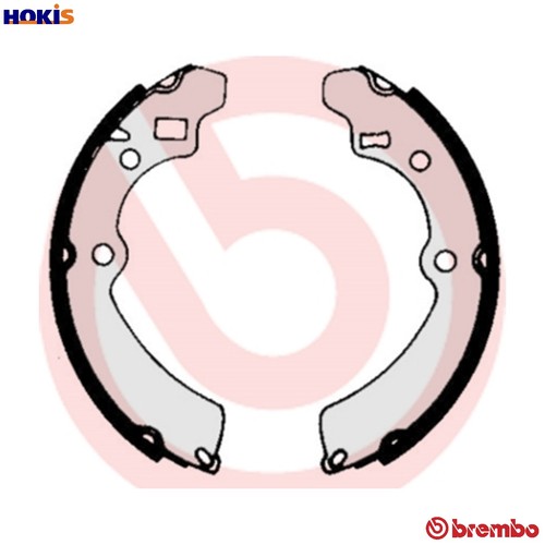 Brake shoe set 512 for - shoe,