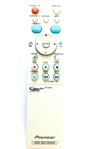 Pioneer dvd recorder - recorder, remote