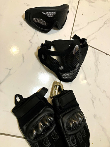 Paintball protective gear - paintball, set