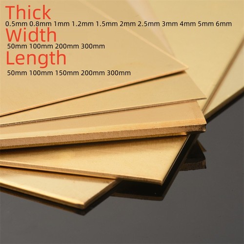 Natural brass sheet metal - brass,