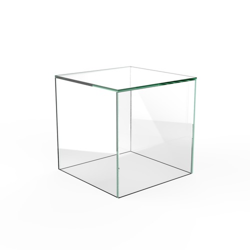 Acrylic cube display - acrylic,