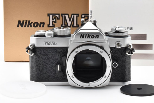 Near mint nikon fm3a silver - fm3a,
