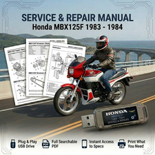 HONDA MBX125F 1983 1984