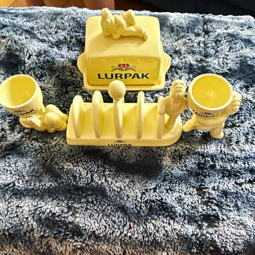 Lurpak advertising ceramic - advertising,