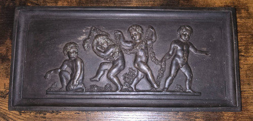 Vintage plaster bacchanalia - vintage, of