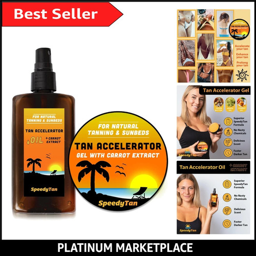 Intensive tanning gel - intensive, oil