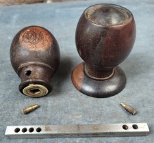 Pair of Reclaimed Wooden Tulip