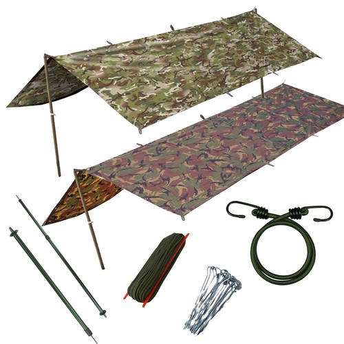 Basha shelter poles para - shelter,