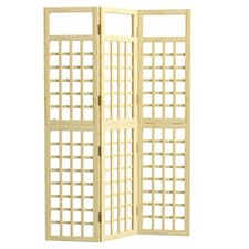 Panel wooden garden - 3-panel, privacy