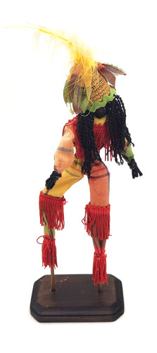 Moko jumbie hand carved wood - moko,
