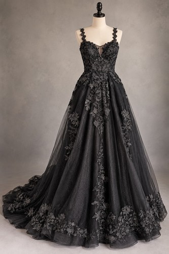 Gothic vampire bridal gown - gothic,