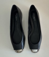 Ted Baker Black Leather Ballet