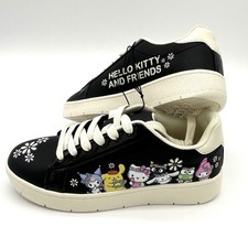 Hello Kitty & Friends Black Sneakers Shoes Forever 21 Limited Edition Size 8 NWT