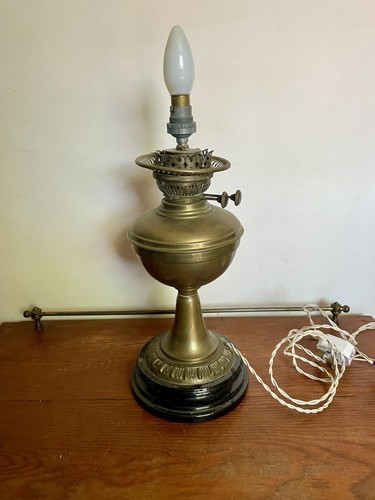 Antique aladdin oil - oil, lamp