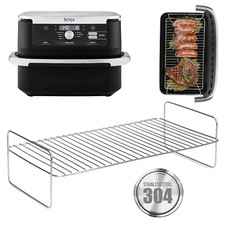 Reversible Stainless Steel 304 Rack Compatible with Ninja Flexidrawer AF500UK