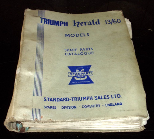 Triumph herald models - herald, 13/60