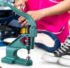 Heavy Duty Eyelet Hand Press Grommet Punch Tool Grommet Dies Press Machine