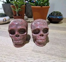 Sesame Jasper Crystal  Skull