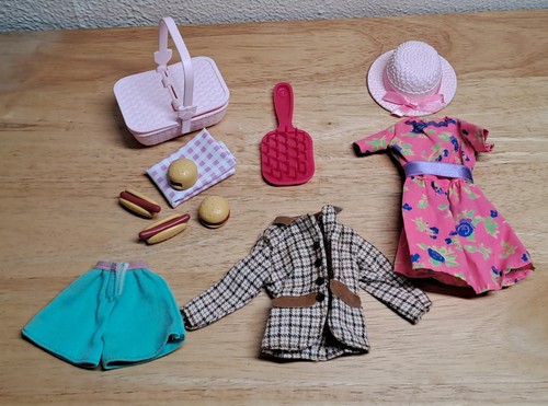 Vintage barbie clothes pink - barbie, +