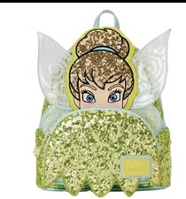 Loungefly Disney Tinker Sequined  Mini Backpack  Disney Themad