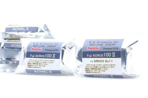 Unused minox film fuji acros - minox,