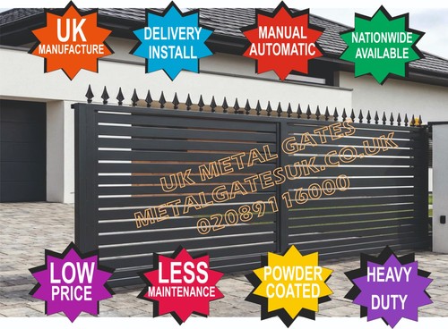 Sliding gate telescopic - gate,