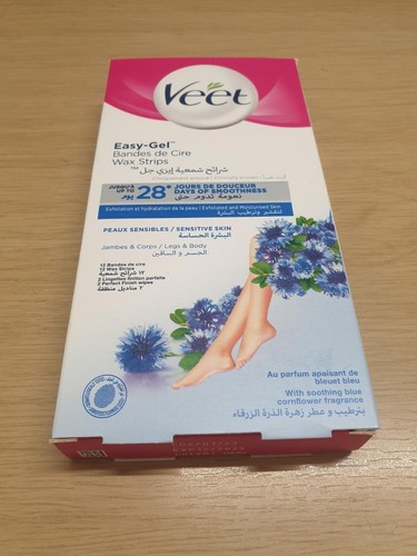 Veet wax strips easy - easy, gel