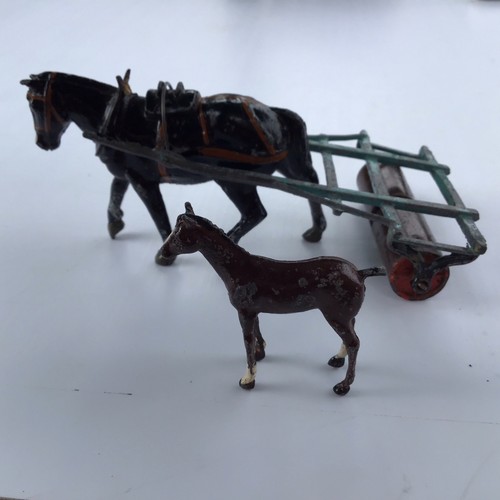 Britains cart horse - cart,